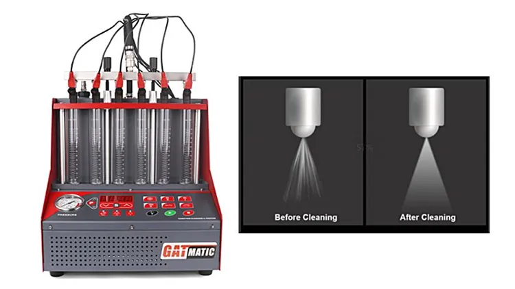 fuel injector tester and cleaner