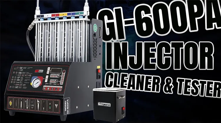 GI-600PA fuel injector cleaner & tester