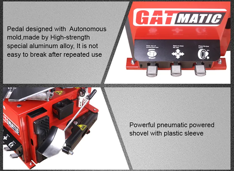 Ergonomic Aluminum Alloy Foot Pedals