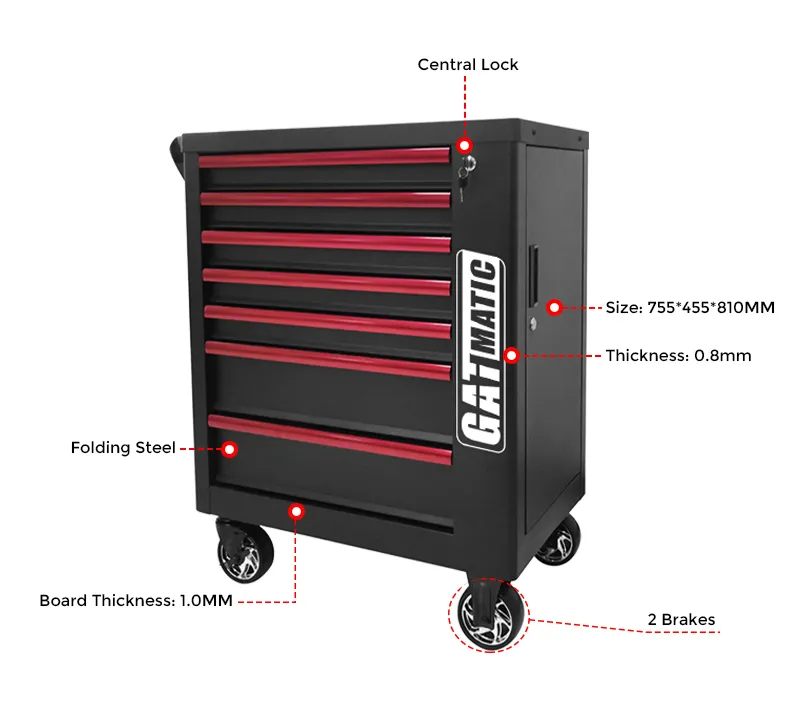GTT239 Tool Cart With Tools details