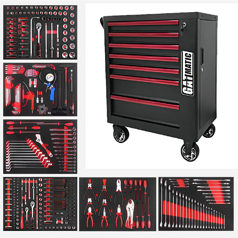 GTT381 ABS Tray Worktop Tool Cabinet With Tools