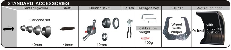 wheel balancer accessories
