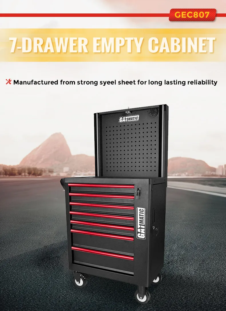 GEC807 7-drawer empty cabinet