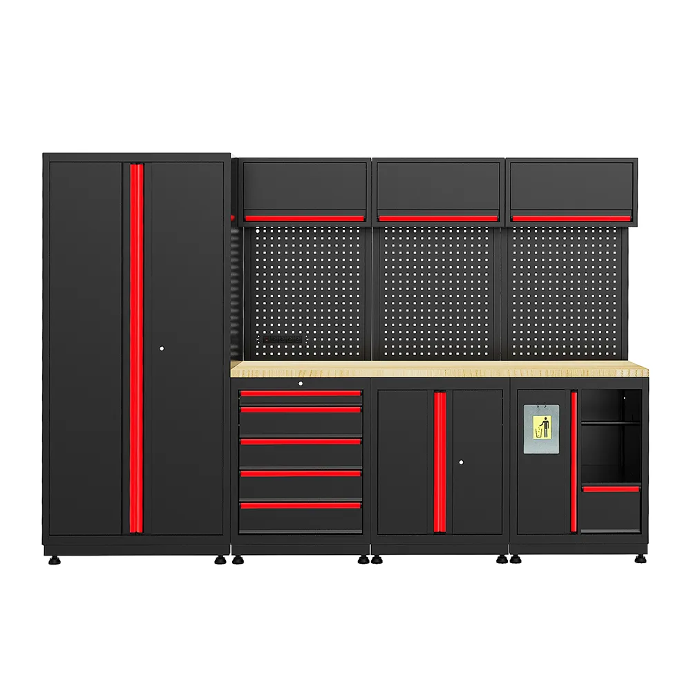 GWS-141C Garage Workshop Cabinet & Aluminium Workbench