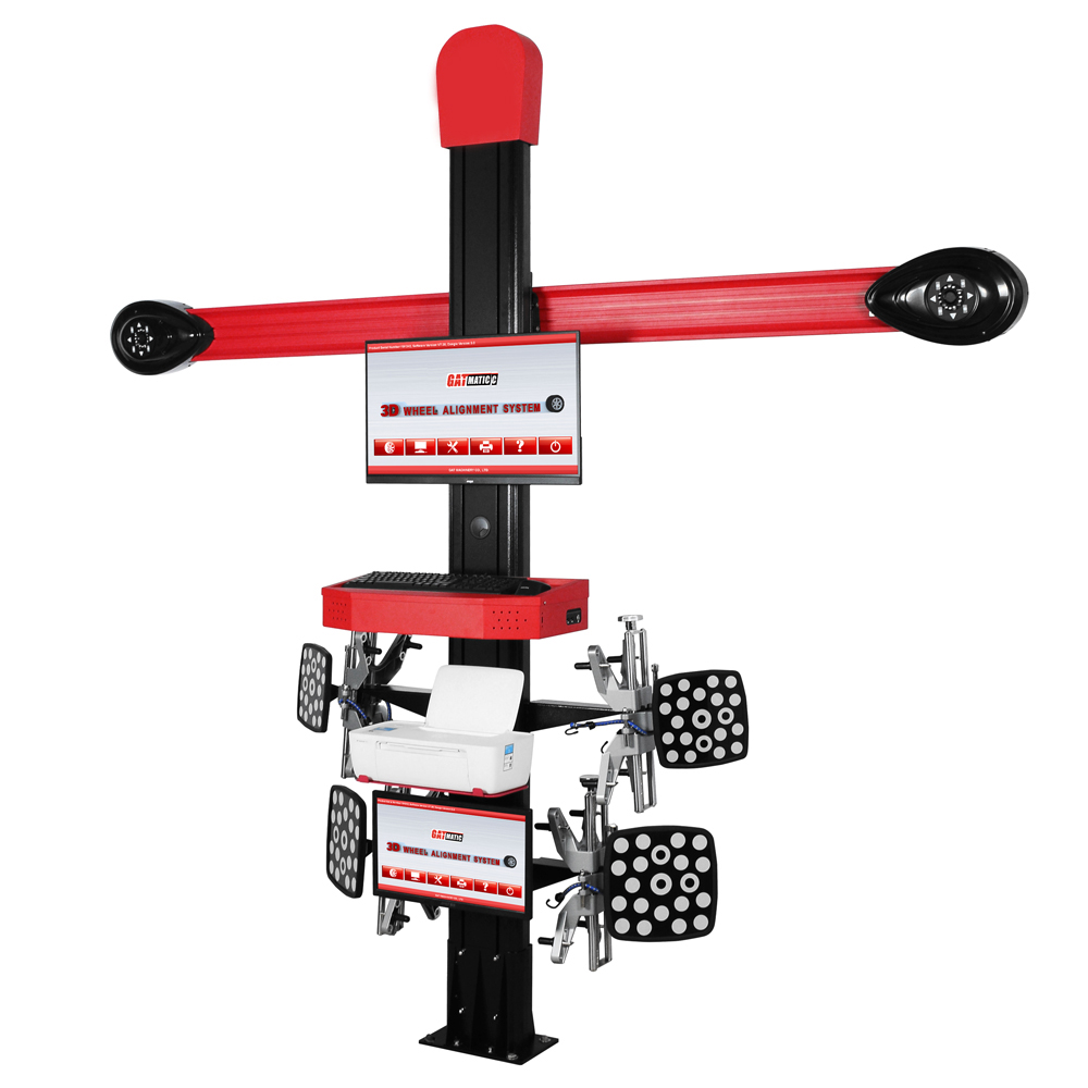 Wheel Alignment Machine With Industrial Camera