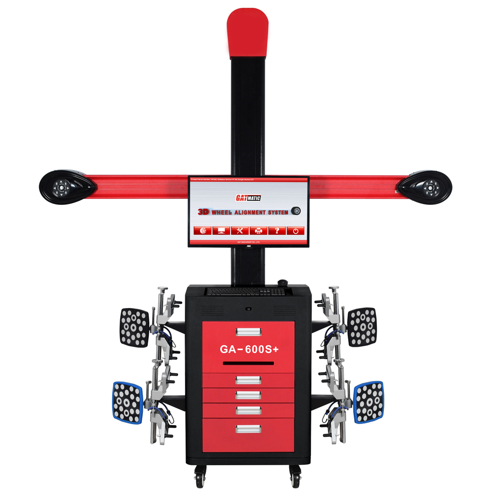 Four-Wheel Aligner With Water-Proof Target