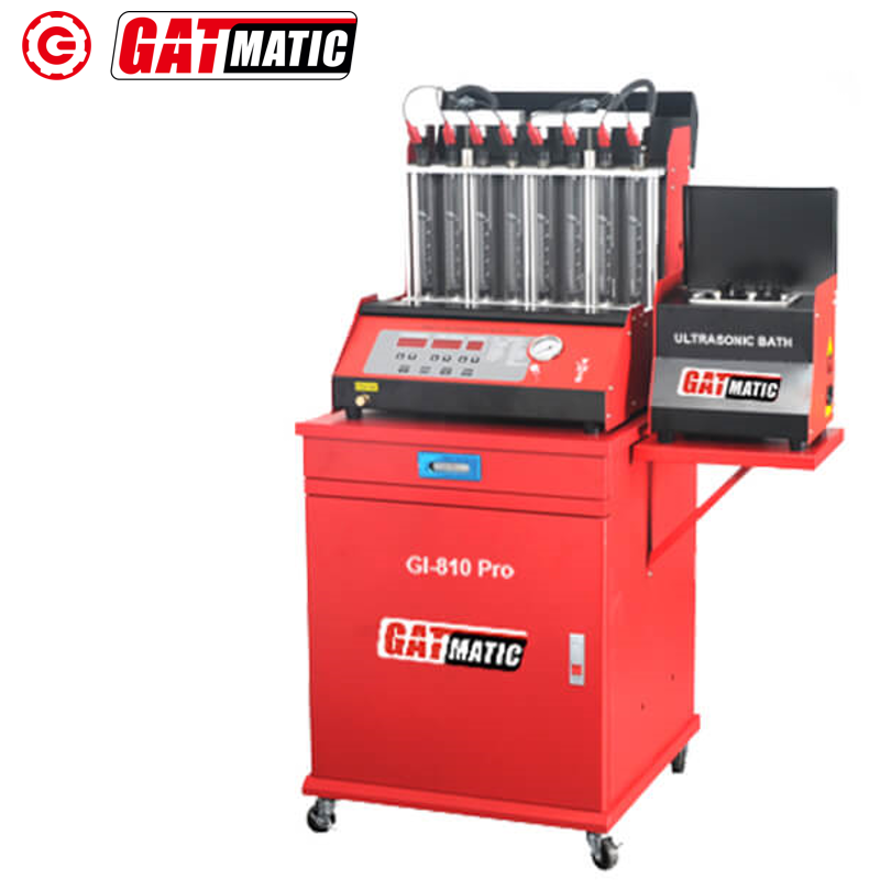 8Cylinder Fuel Injector Cleaner Machine professional automotive equipment and tools
