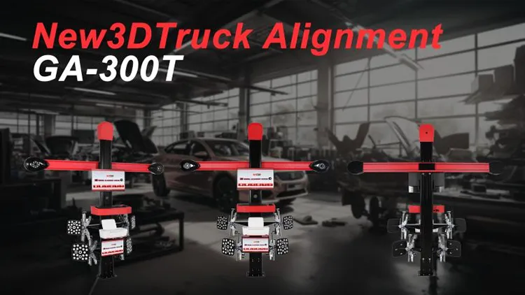 GA-300T truck wheel alignment