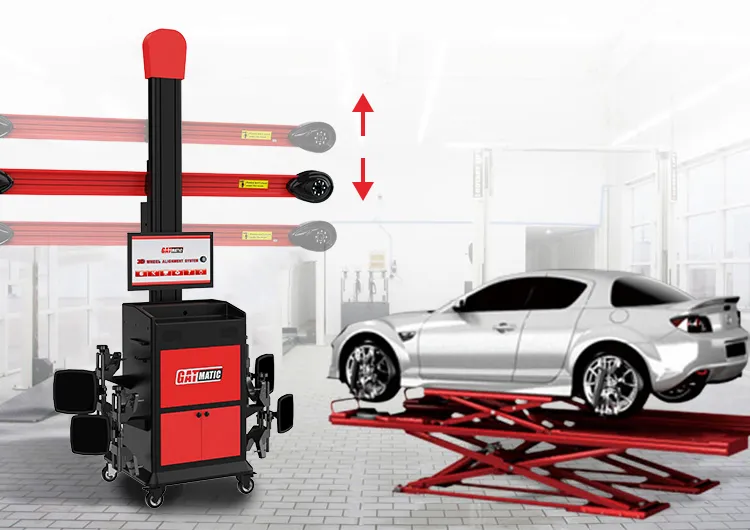High Accuracy 3D wheel alignment