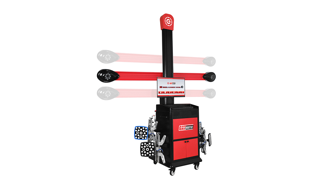 Gat-matic Auto Tracking 3D Movable Wheel Alignment Machine How to ensure security and stability