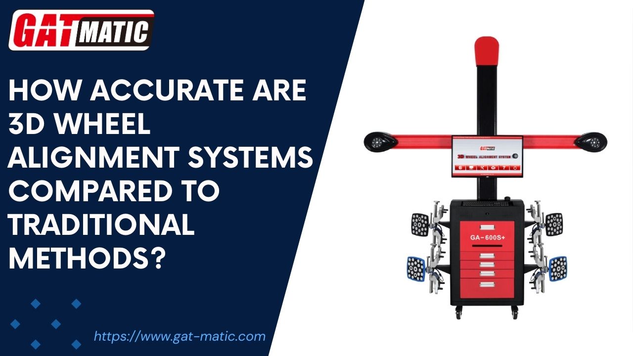 How accurate are 3D wheel alignment systems compared to traditional methods?