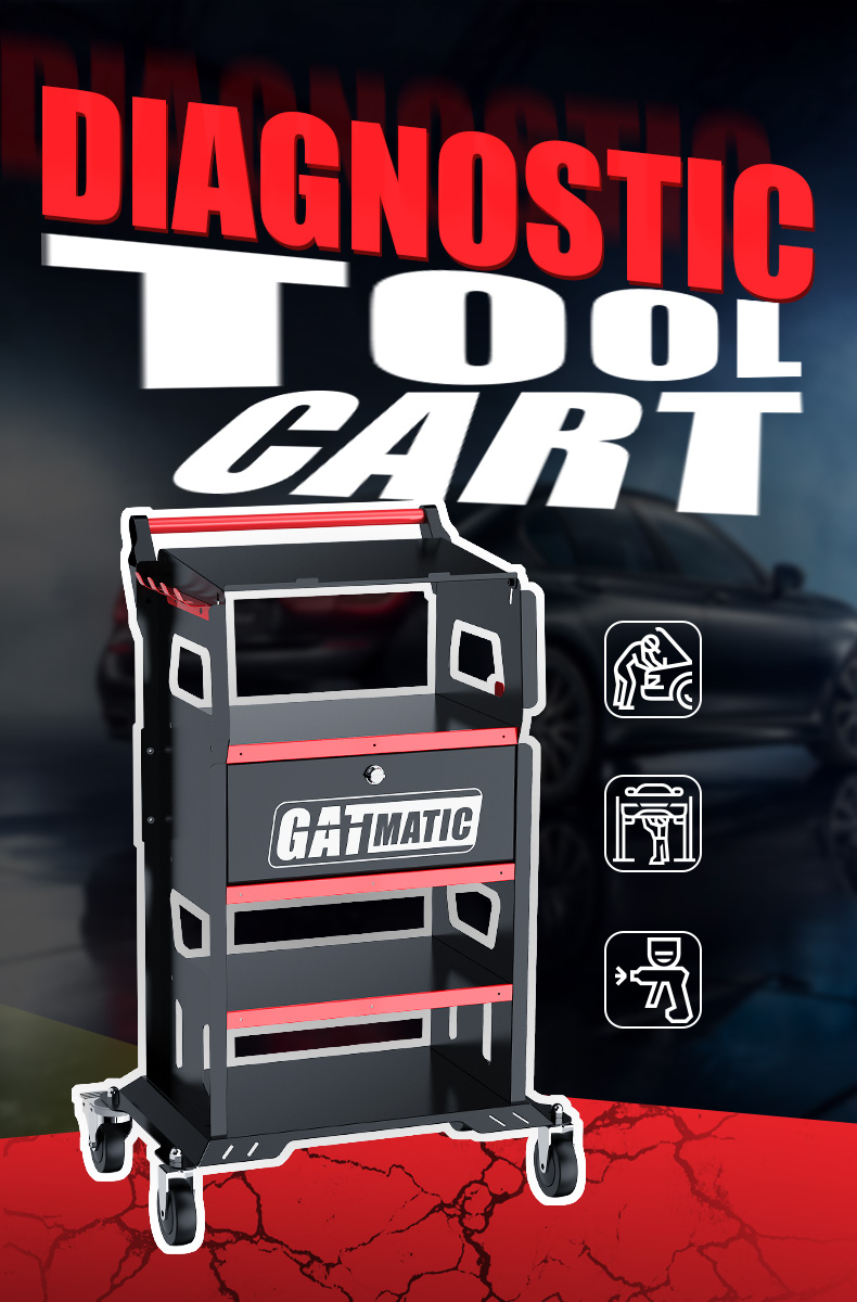 Carro de herramientas de diagnóstico GEC405