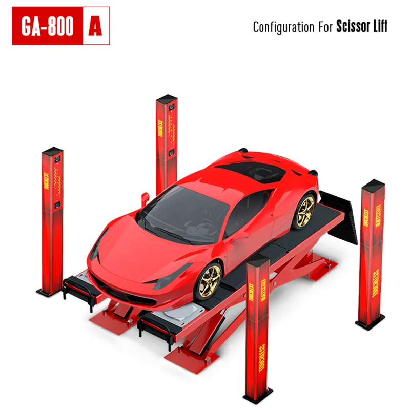 GA-800A Touchless Wheel Aligner Machine