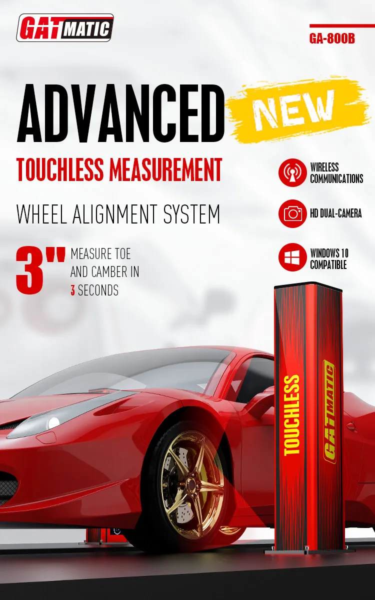 Advanced Touchless Wheel Alignment system