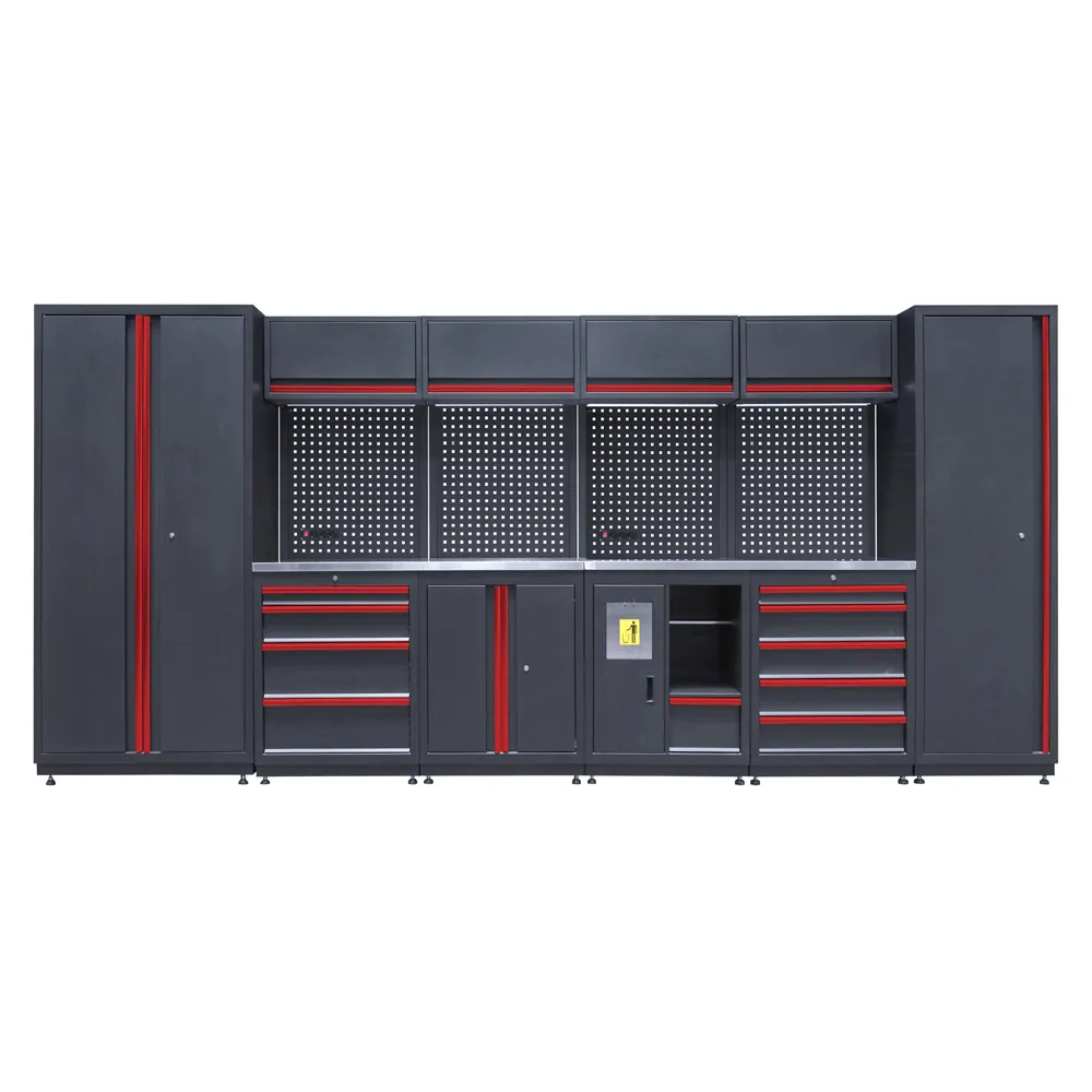 GWS-161B Garage Workshop Cabinet & Aluminium Workbench