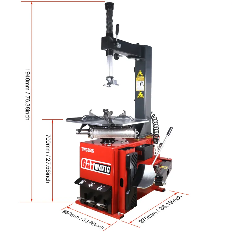 TWC851S Tyre Changer (5)
