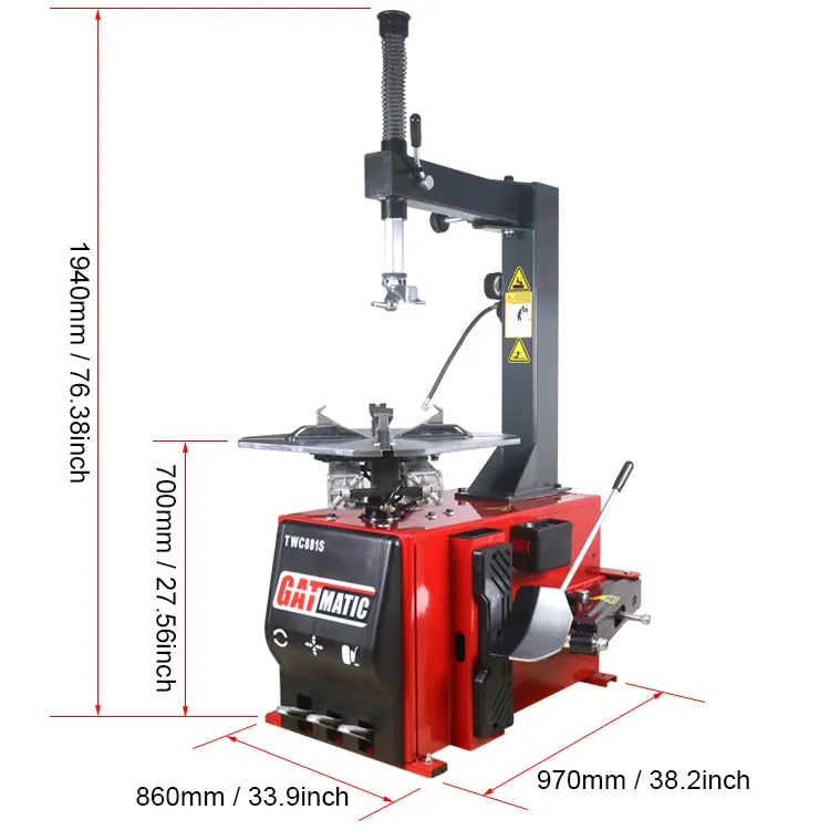 TWC881S Tyre Changer Machine (4)