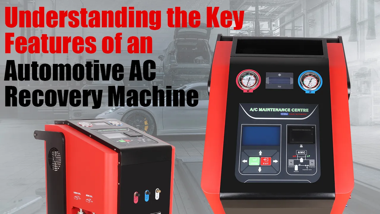 The Key Features of an Automotive AC Recovery Machine
