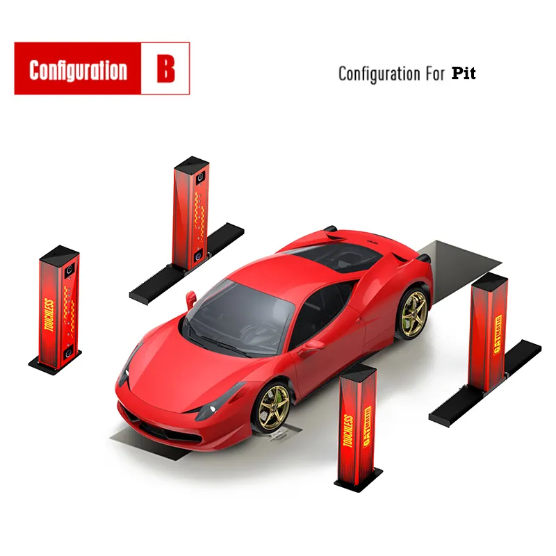 GA-800PRO B Touchless Wheel Alignment machine (4)