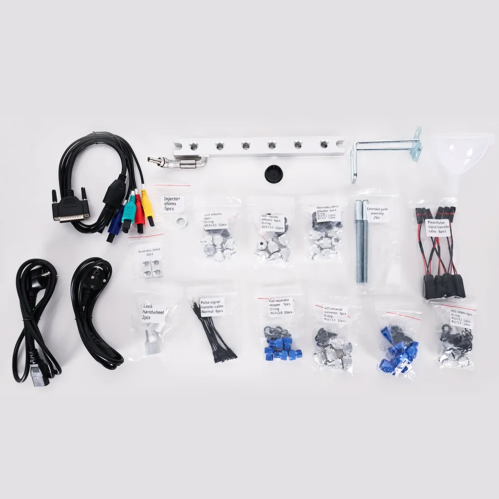 GI-600PB Injector Cleaner & Tester Accessories