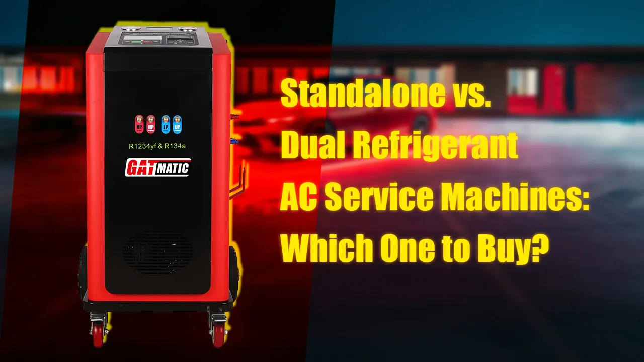 Standalone vs. Dual Refrigerant AC Service Machines Which One to Buy