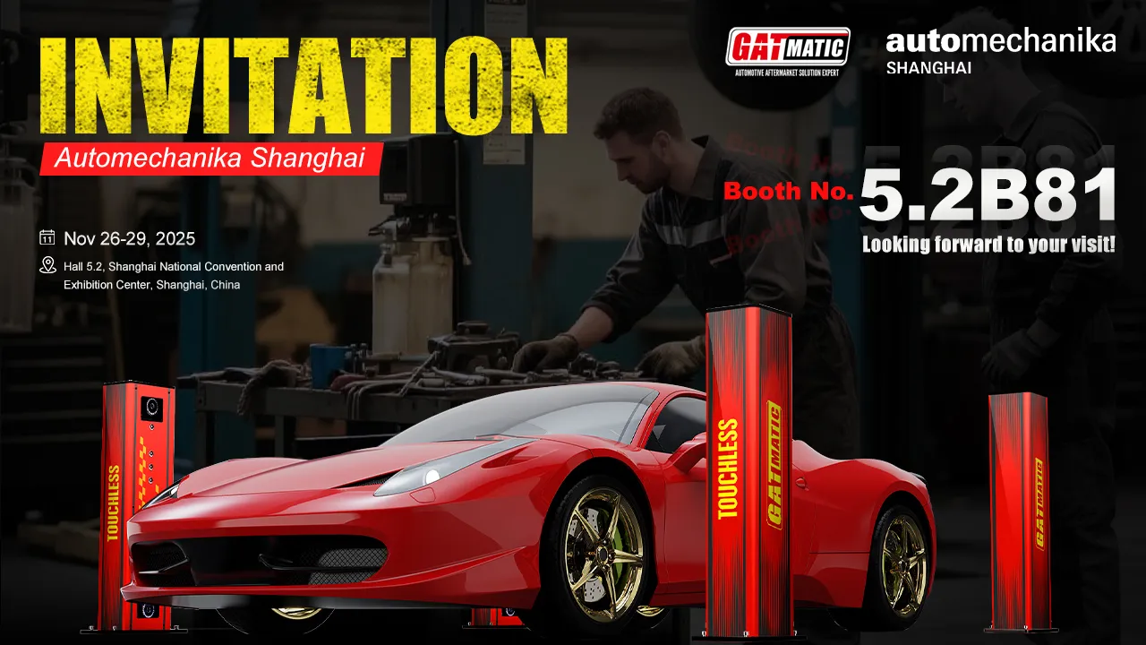 GATmatic attending Automechanika Shanghai 2025 to showcase advanced automotive aftermarket equipment and service solutions.