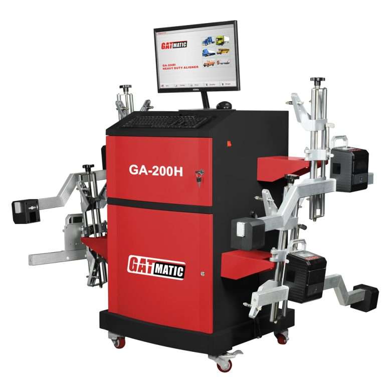 truck wheel alignment machine with 8 CCD sensors for heavy duty vehicles