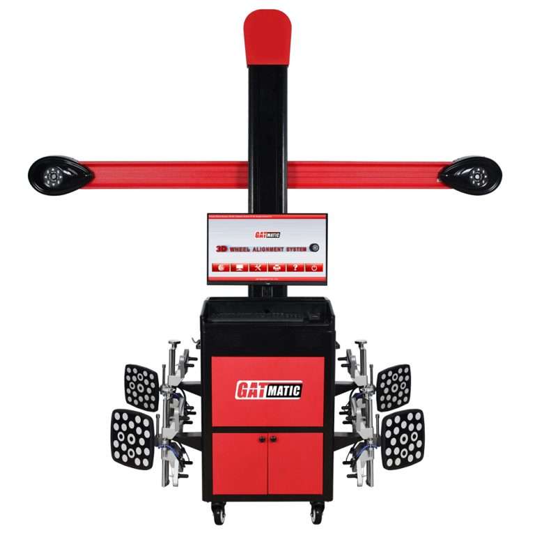 Professional garage wheel alignment system with advanced imaging