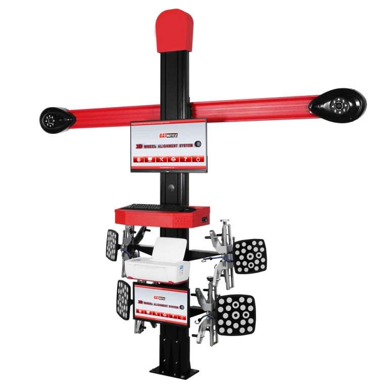 Professional wheel alignment equipment for automotive service centers