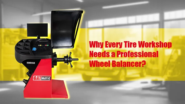 Why Every Tire Workshop Needs a Professional Wheel Balancer