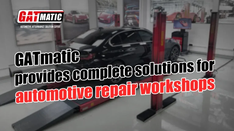 GATmatic provides complete solutions for automotive repair workshops