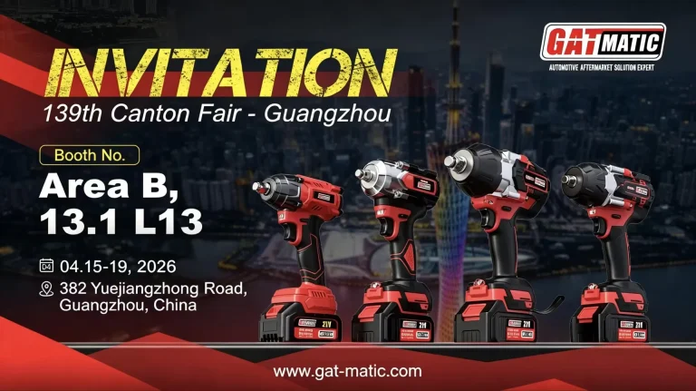 GATmatic Invites You to the 139th Canton Fair: Discover Advanced Automotive Tools & Workshop Solutions