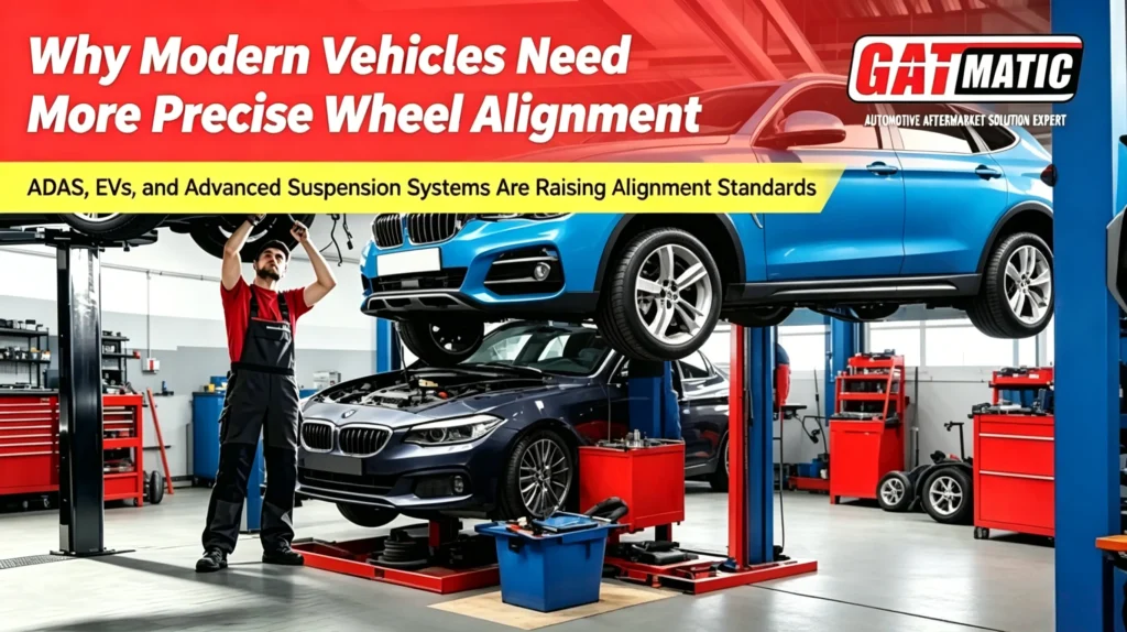 Why Modern Vehicles Need More Precise Wheel Alignment
