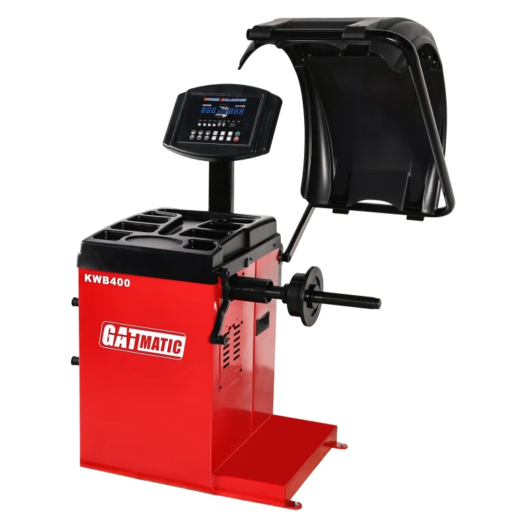 KWB500 wheel balancer machine for professional automotive workshops